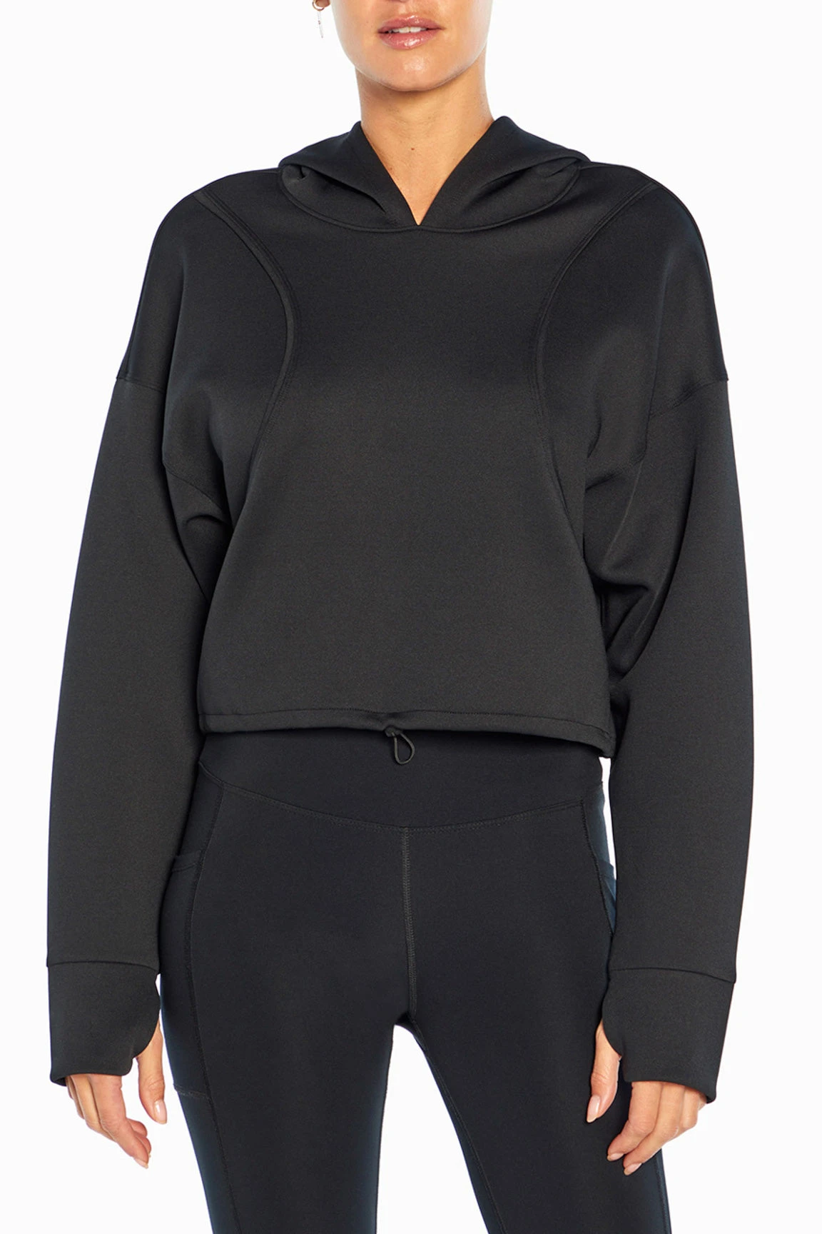 Marika Cycle House Cropped Juniper Hoodie - Image 13