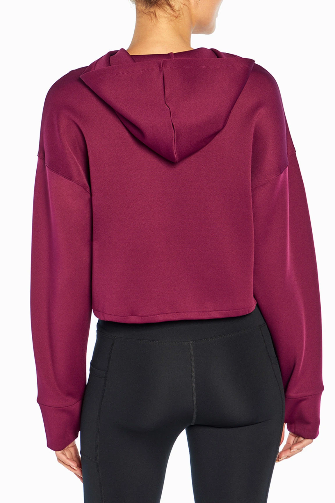 Marika Cycle House Cropped Juniper Hoodie - Image 11