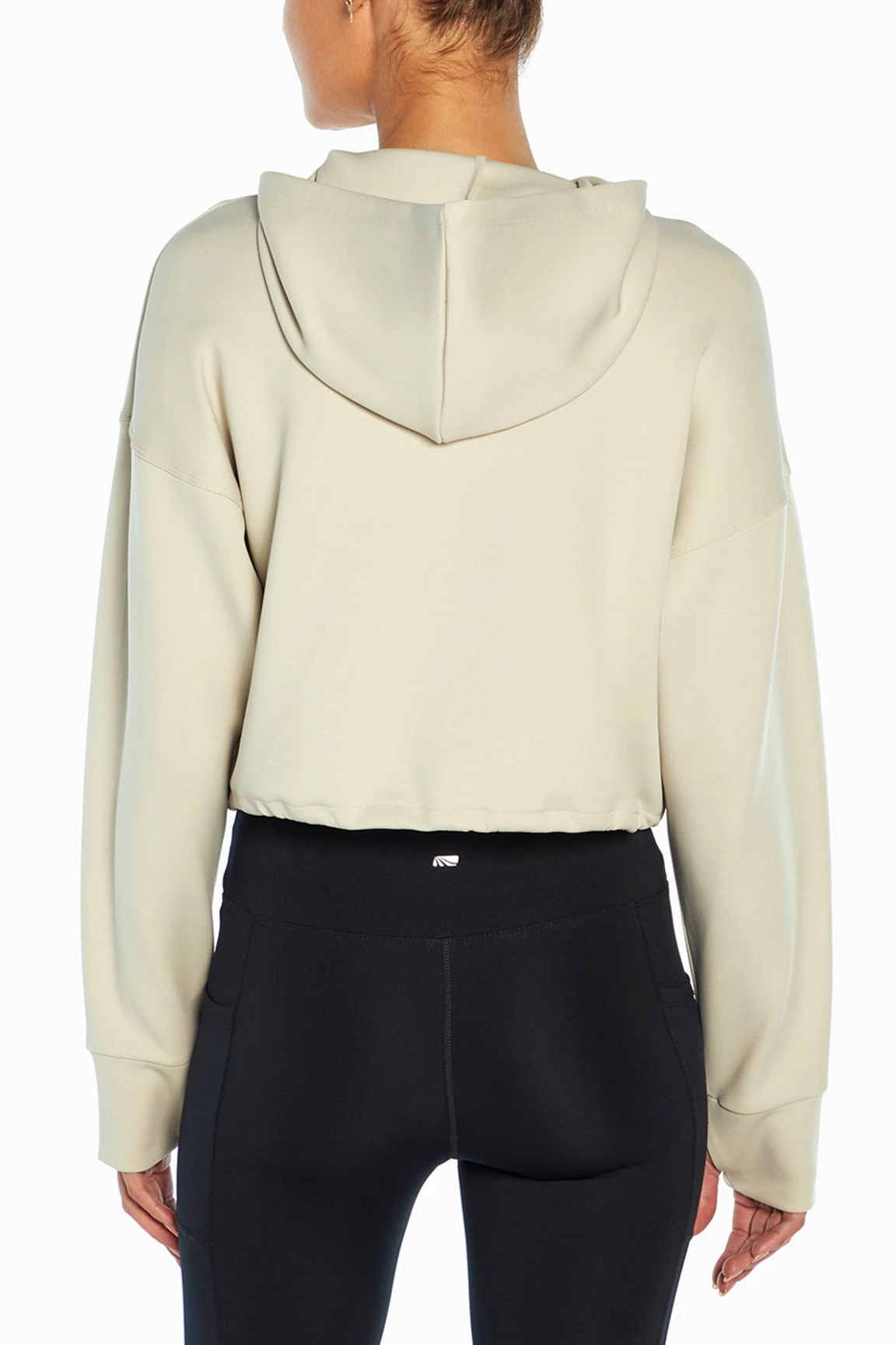 Marika Cycle House Cropped Juniper Hoodie - Image 5