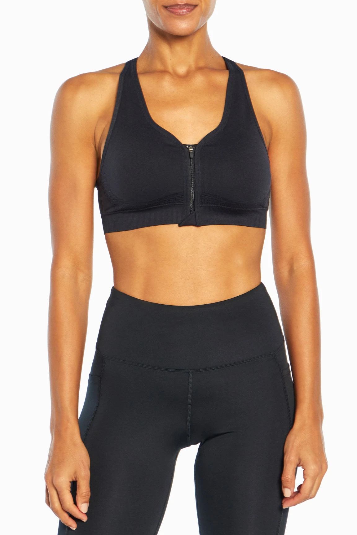 Marika Savannah Seamless Front Zip Sports Bra - Image 11
