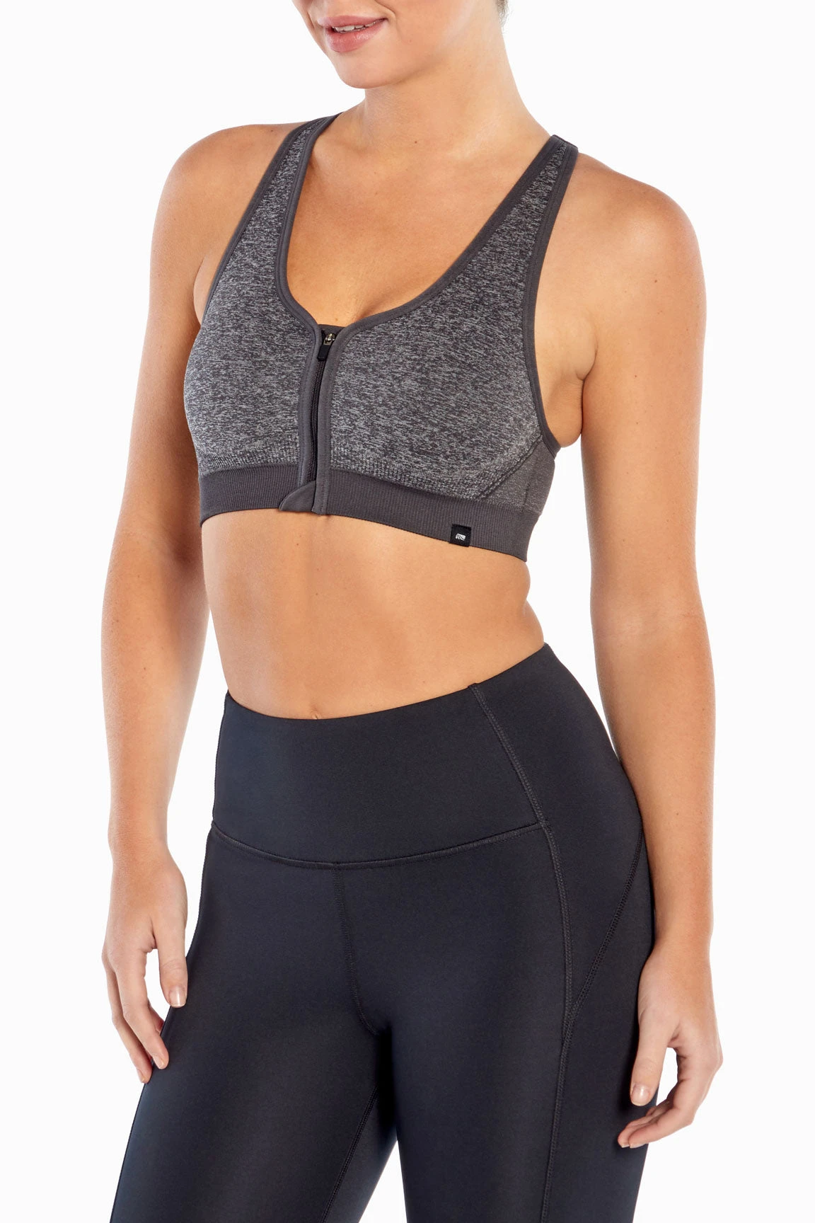 Marika Savannah Seamless Front Zip Sports Bra - Image 5