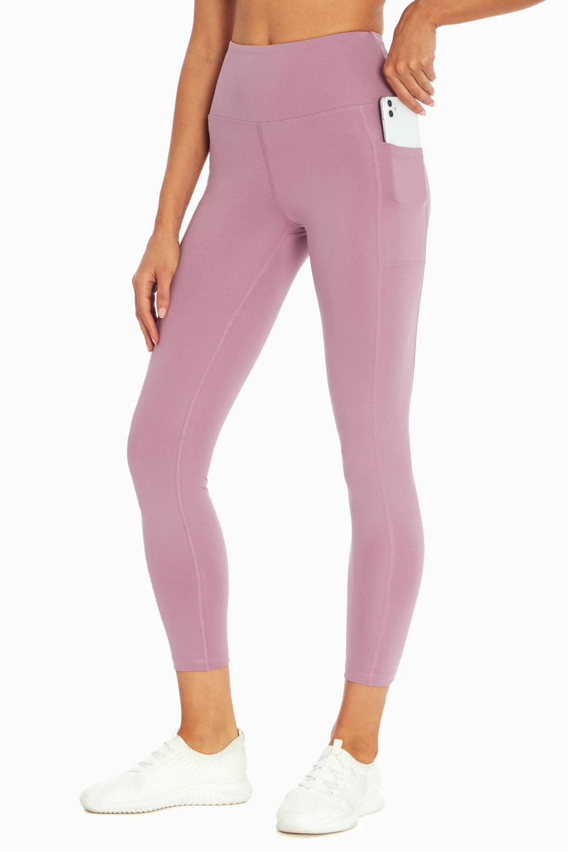 Marika High Rise Side Pocket Ankle Legging - Valerian