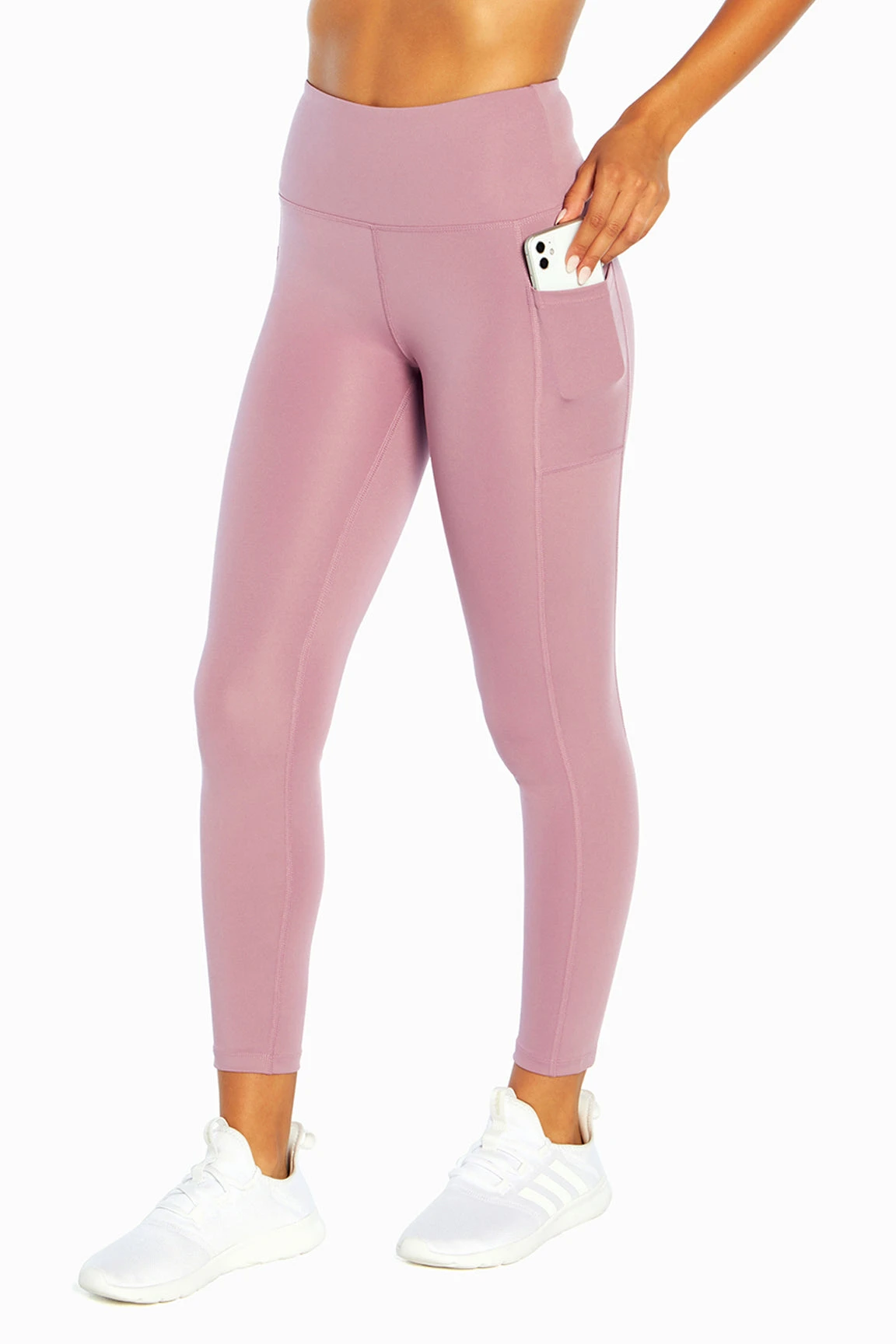 Marika High Rise Side Pocket Ankle Legging - Valerian - Image 6