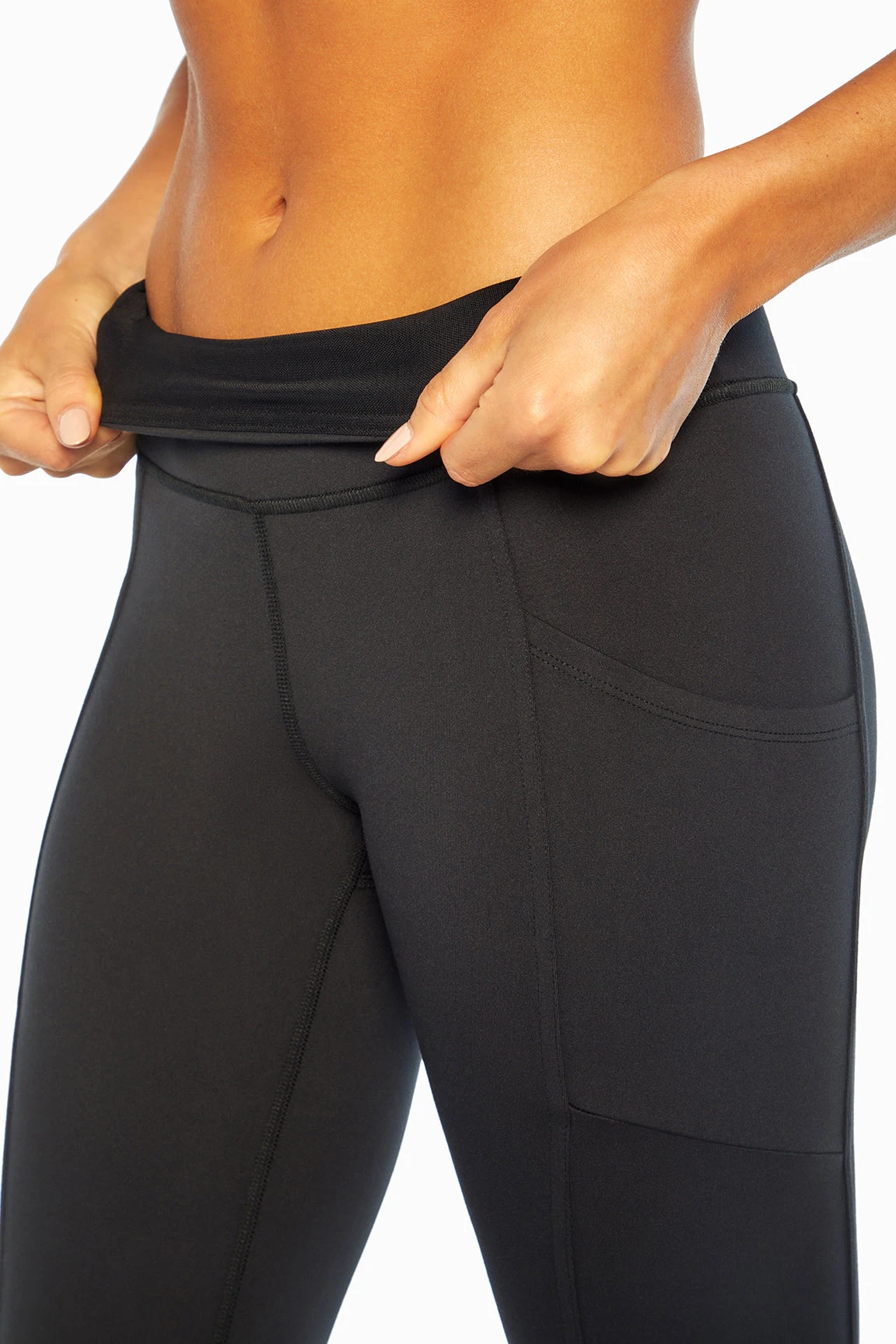 Marika Eclipse Side Pocket Tummy Control Ankle Legging - Image 2