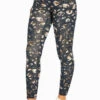 Marika Distressed Side Pocket Leopard Ankle Legging