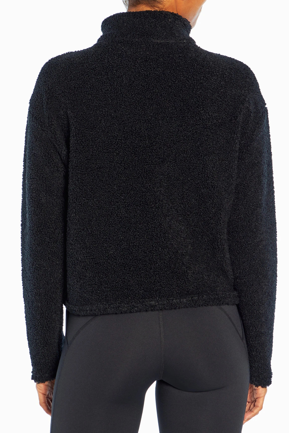 Marika Tyra Cropped Sherpa Pullover - Image 8