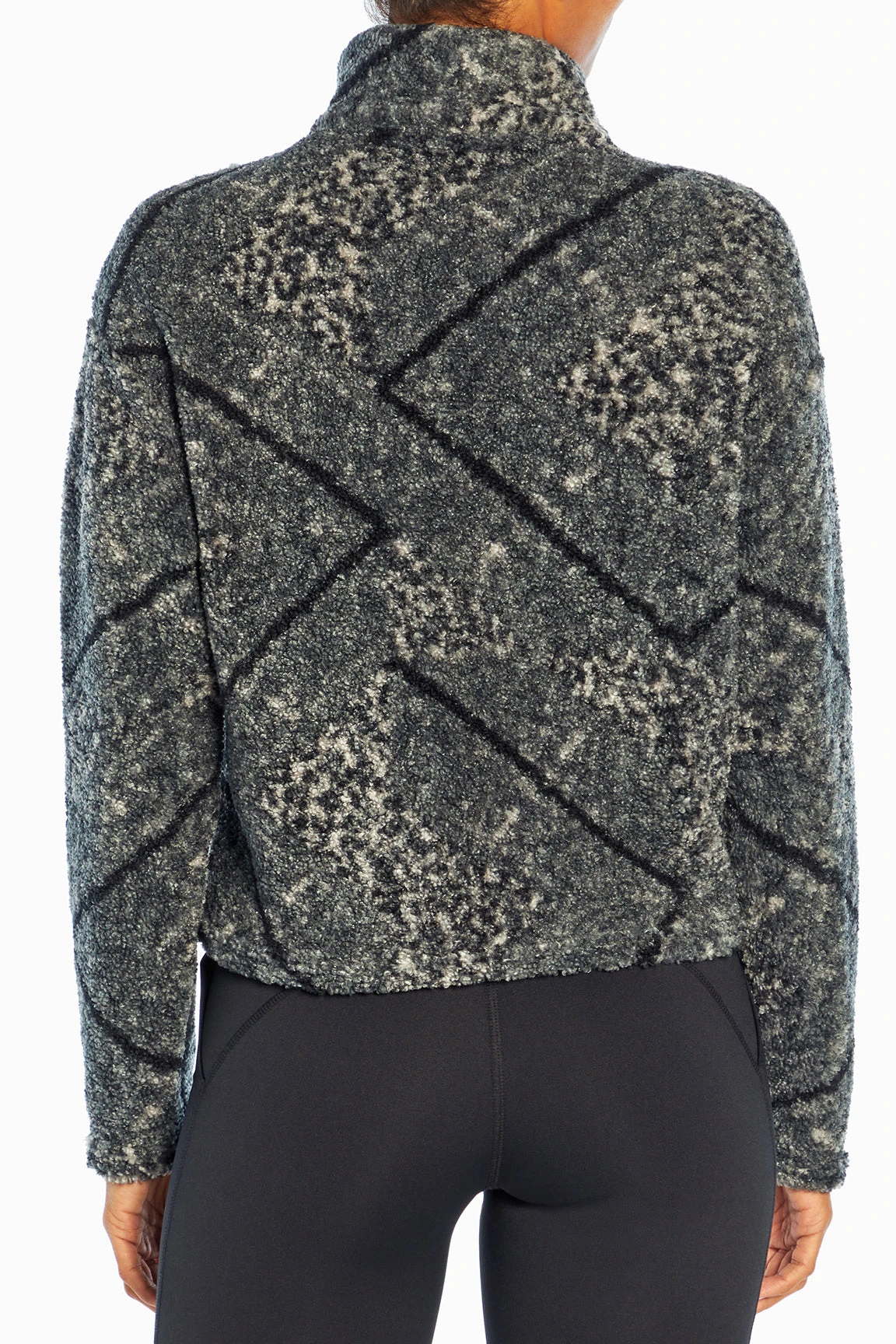 Marika Tyra Cropped Sherpa Pullover - Image 15
