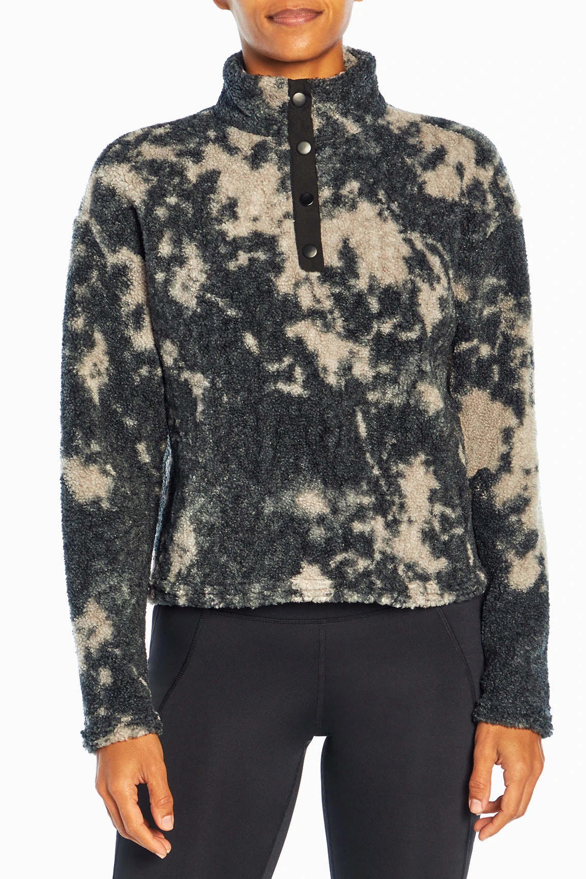 Marika Tyra Cropped Sherpa Pullover - Image 13