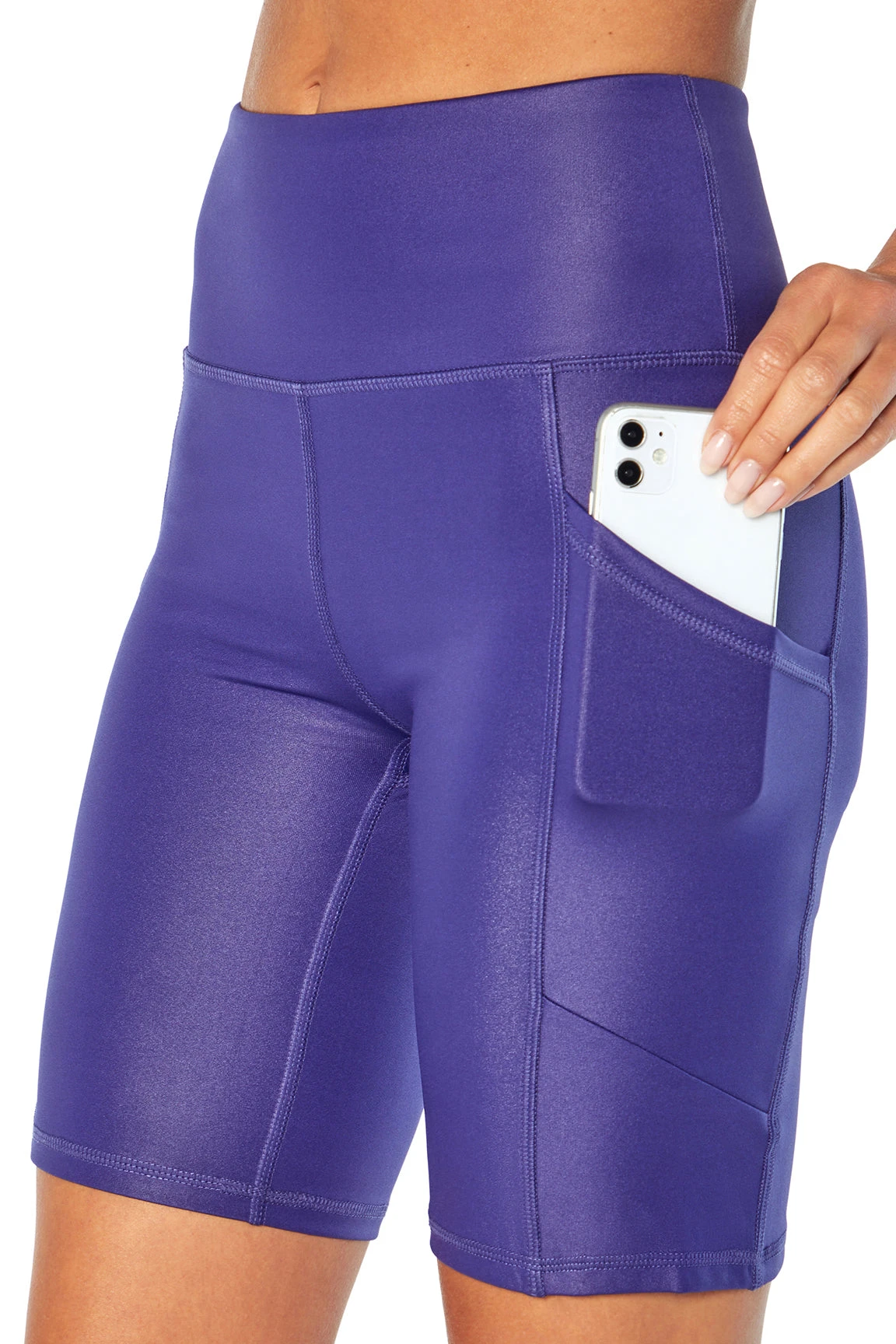 Marika Eclipse Side Pocket Shine Bermuda - Image 3