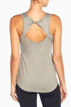 Marika Back Twist Tank