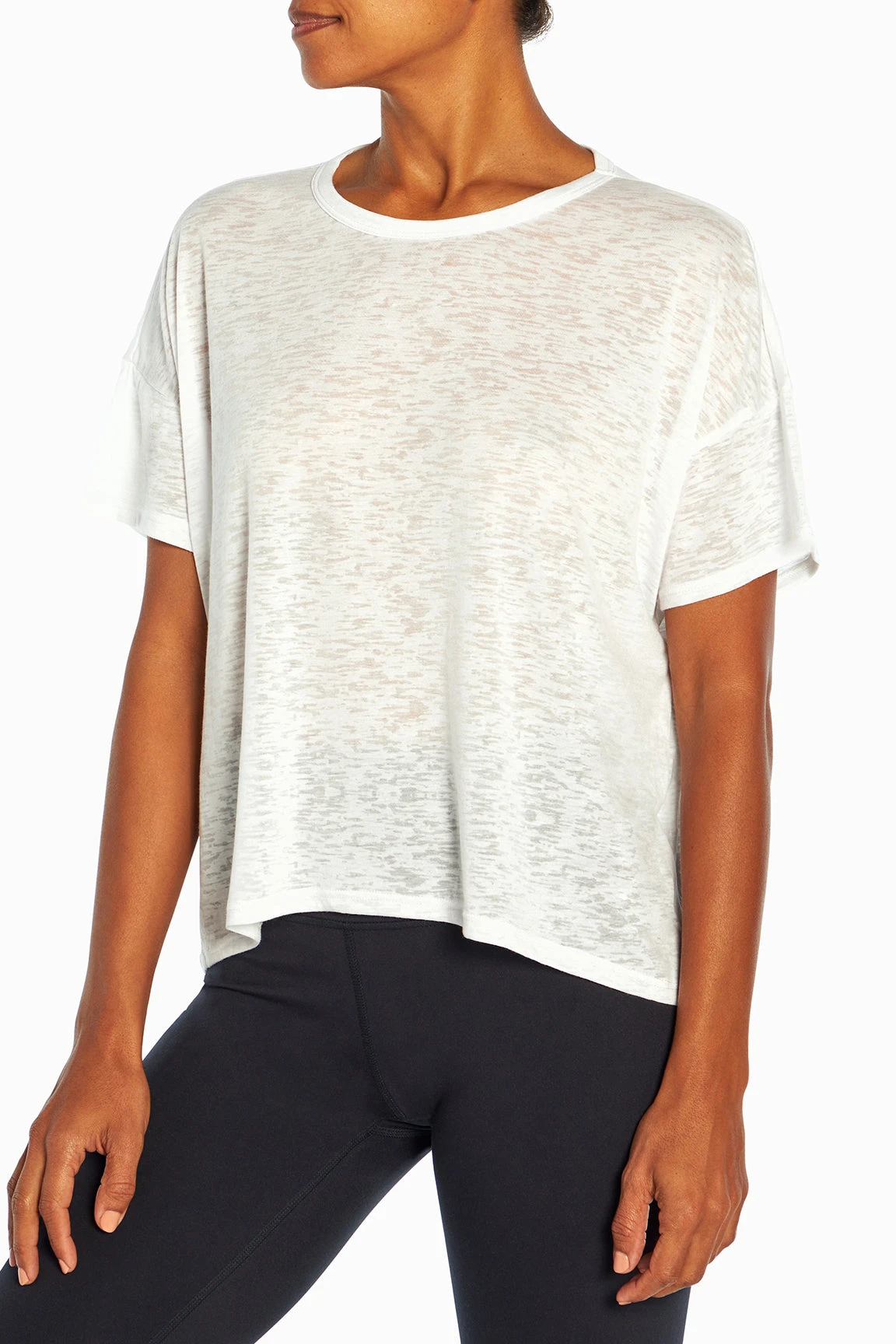 Marika Maci Cropped Short Sleeve Top - Image 5